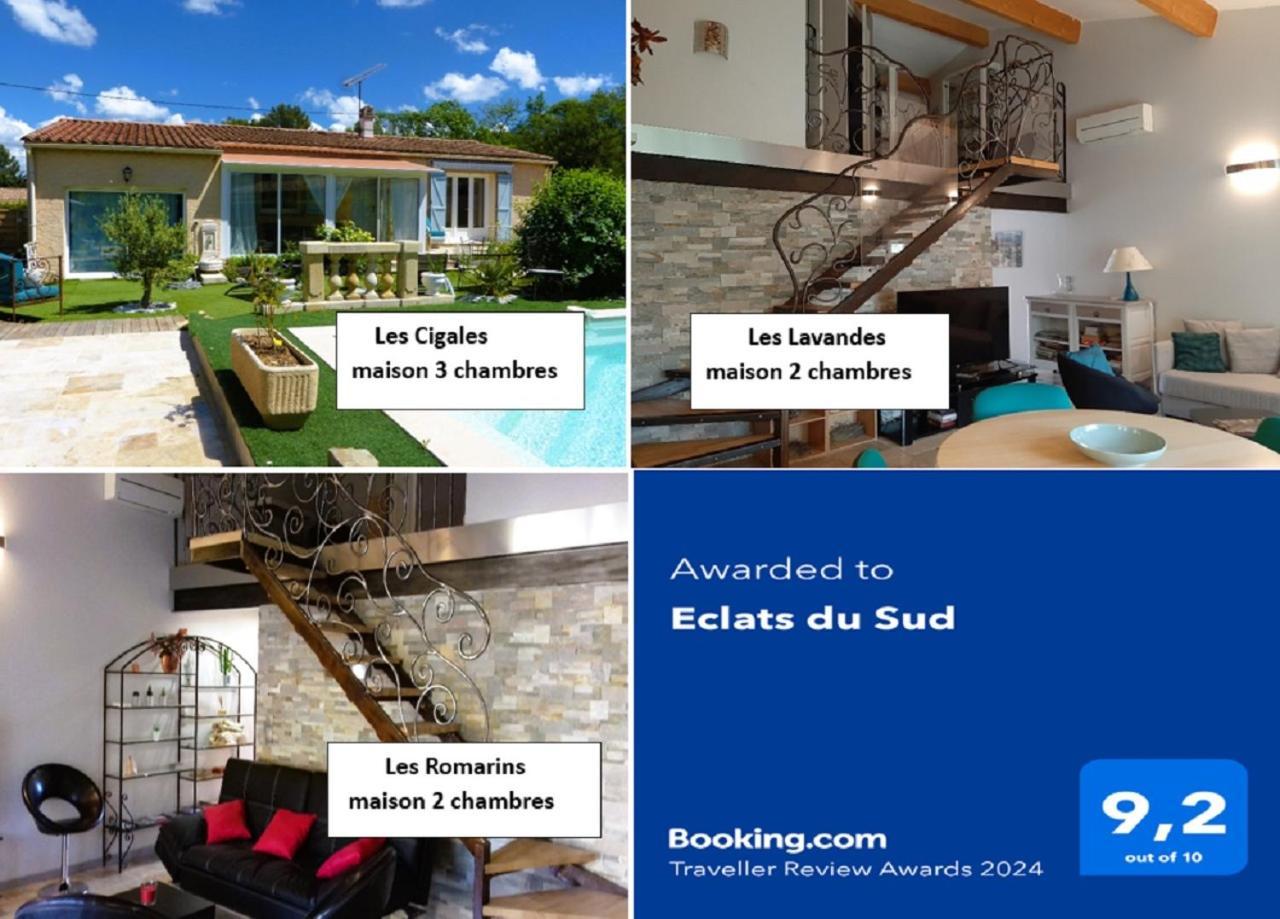 Eclats Du Sud Hebergements "Les Lavandes" Ou "Les Romarins" Meubles De Tourisme Classes 3 Etoiles Auriol Εξωτερικό φωτογραφία